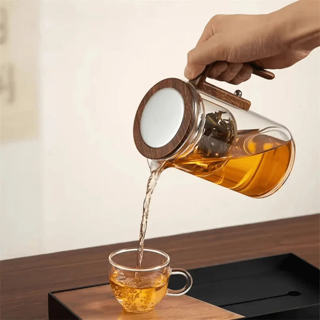 Elegant Gjennomsiktig Tekanne – ClearBrew