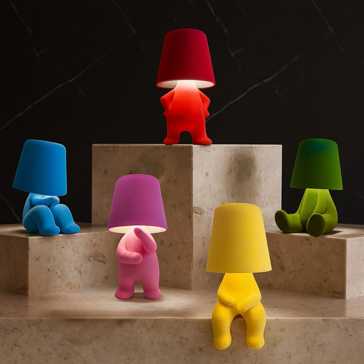 Bordlampe for Barn | Moderne Lampe | Nattlampe | GlowFigur