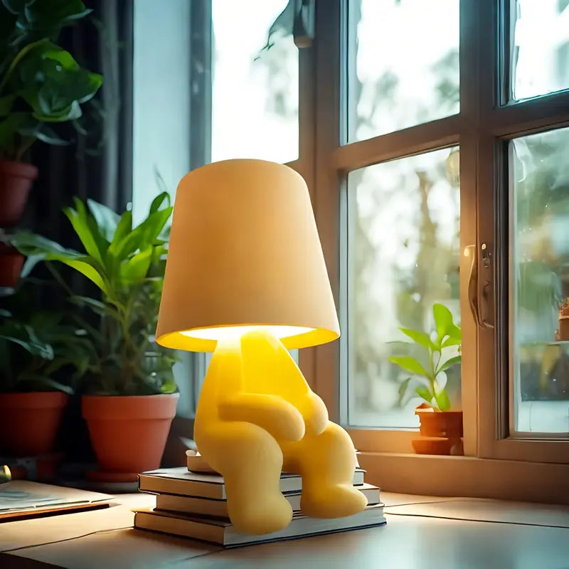 Bordlampe for Barn | Moderne Lampe | Nattlampe | GlowFigur