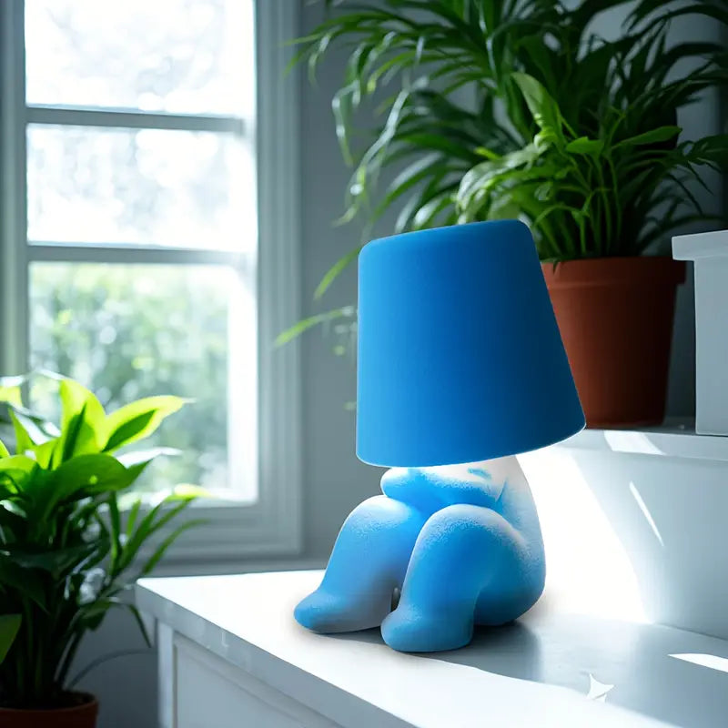 Bordlampe for barnerommet | Moderne lampe | Nattlampe | GlowFigur