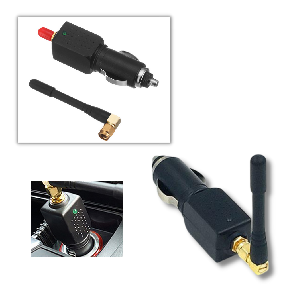 Adapter for sigarettenner i bil – Kompakt og praktisk lading