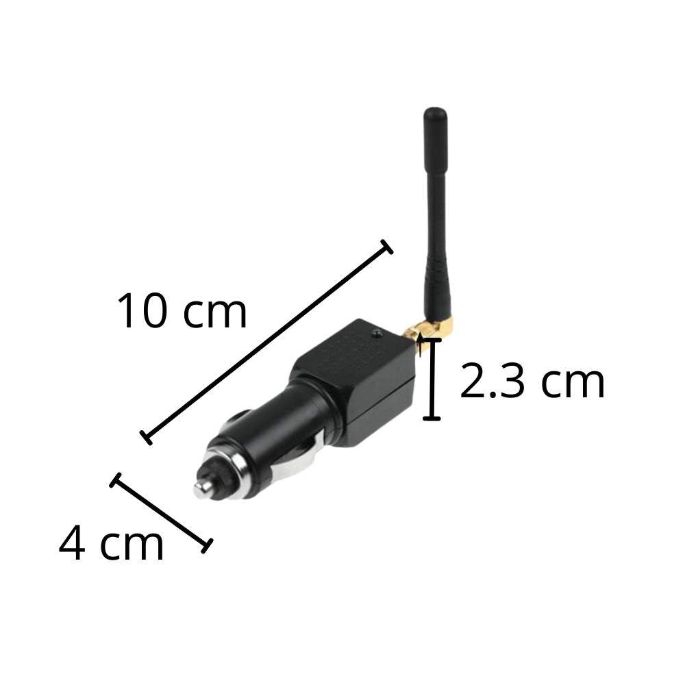 Adapter for sigarettenner i bil – Kompakt og praktisk lading