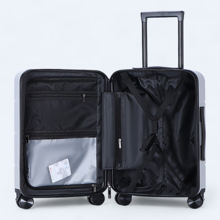 Sett med 3 Harde Kofferter – Atlas Explorer