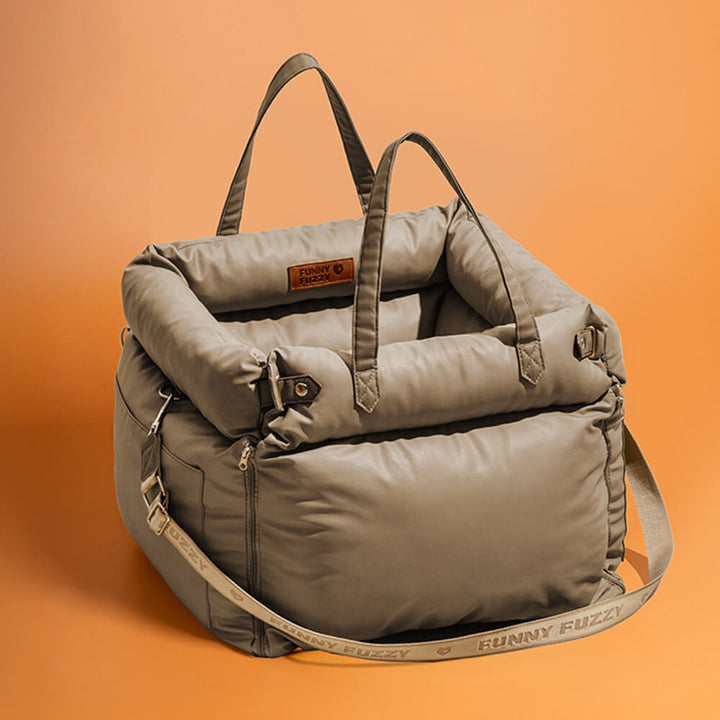 Komfortabelt vintersete for hund i bil – PawLuxury