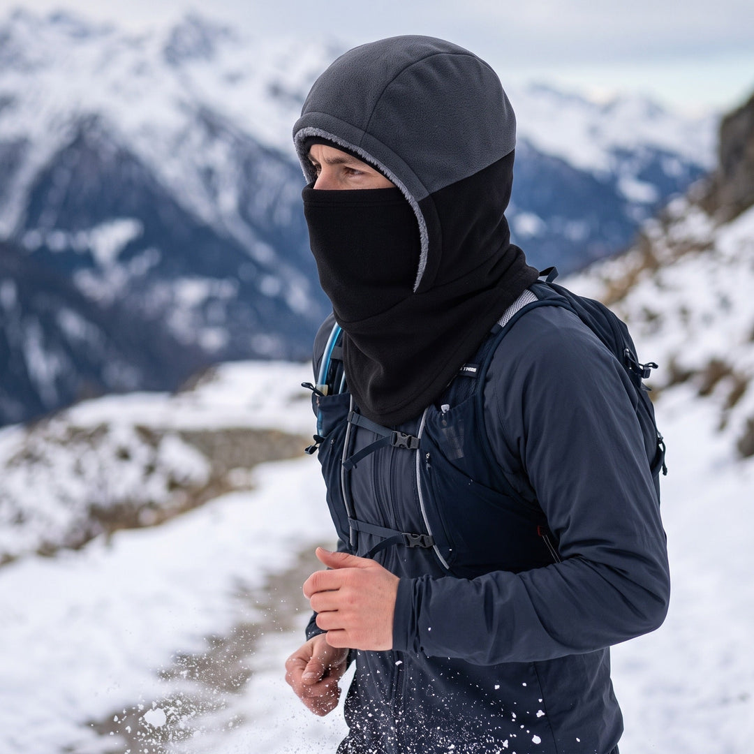 Vindtett Balaklava 3-i-1 – Lue, Skjerf og Ansiktsmaske
