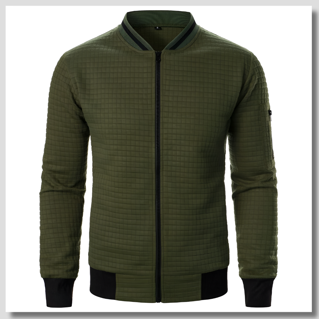 Menns Halv-Zip Genser – Avslappet Lag for Kalere Dager