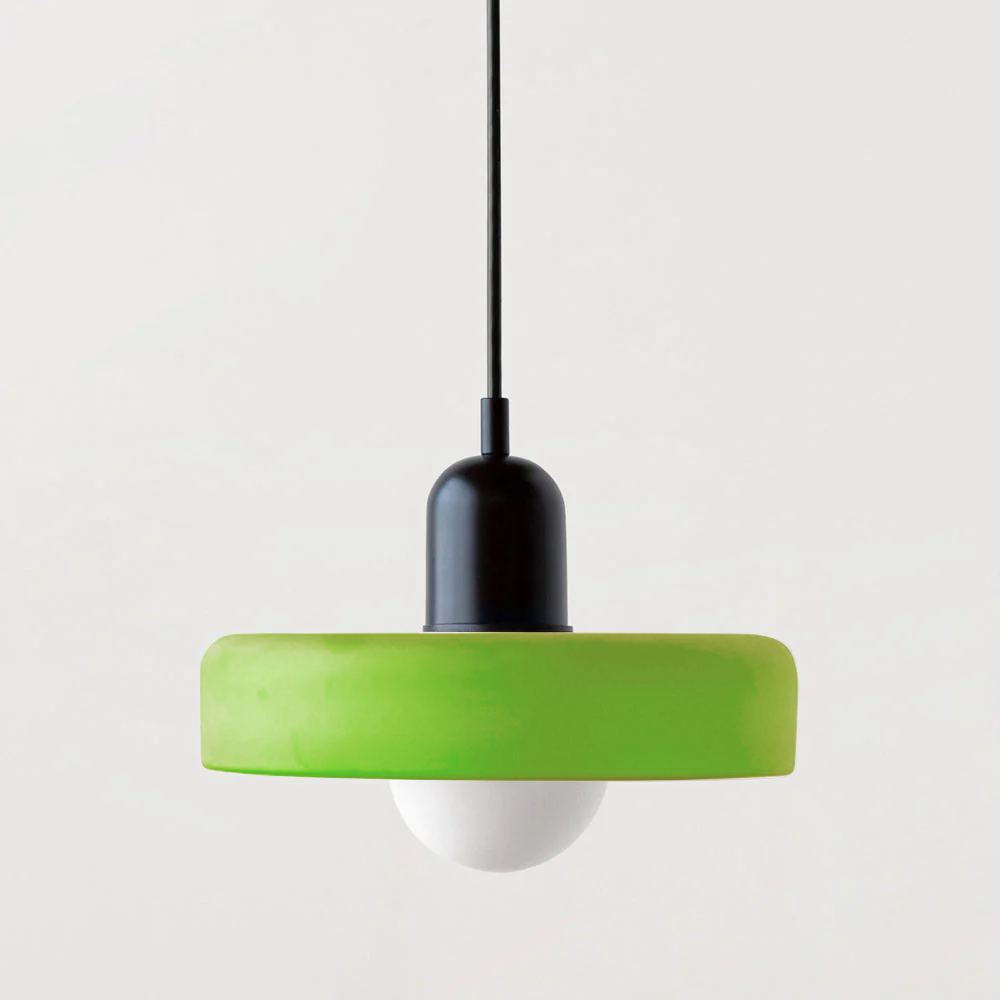 Fargerik takpendel i Bauhaus-stil - StiloGlas
