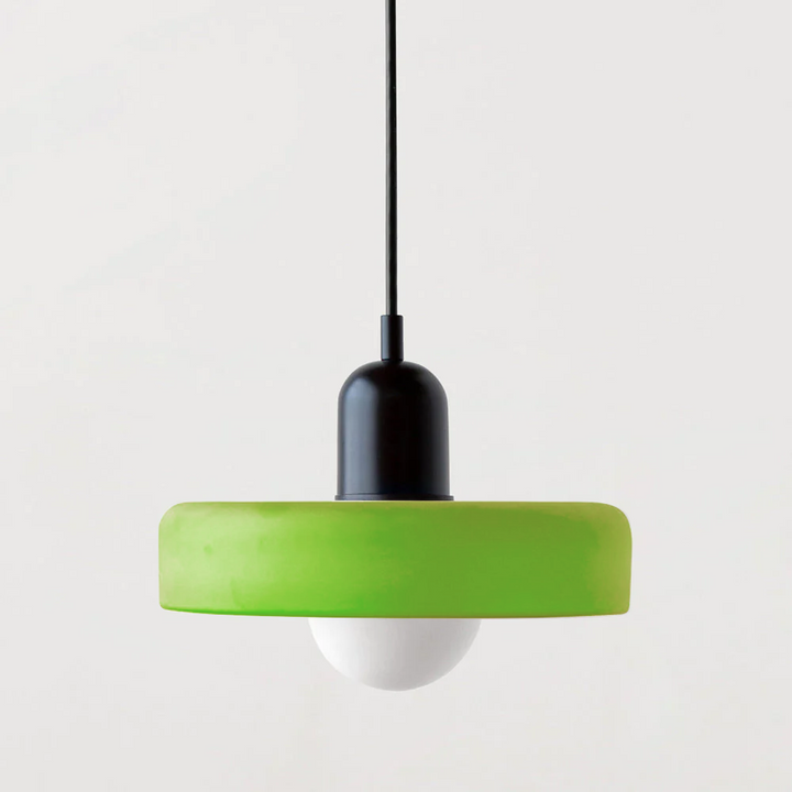Fargerik takpendel i Bauhaus-stil - StiloGlas