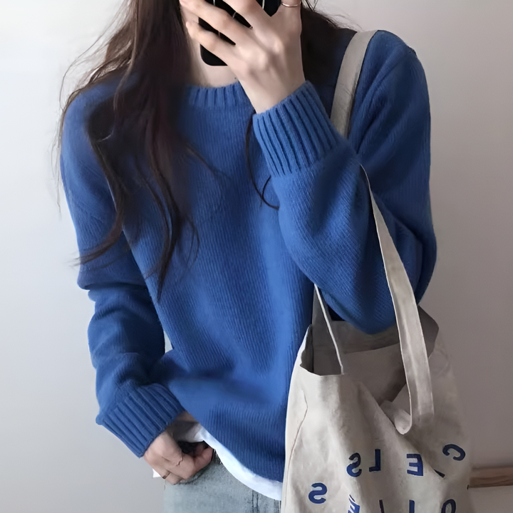Oversized Kvinners Pullover