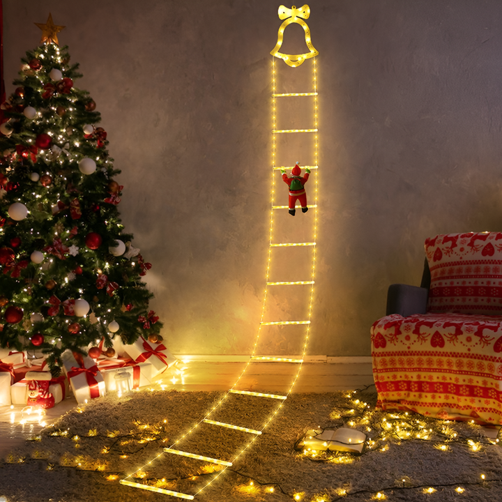 Klatrende Julenisse Dekorasjon