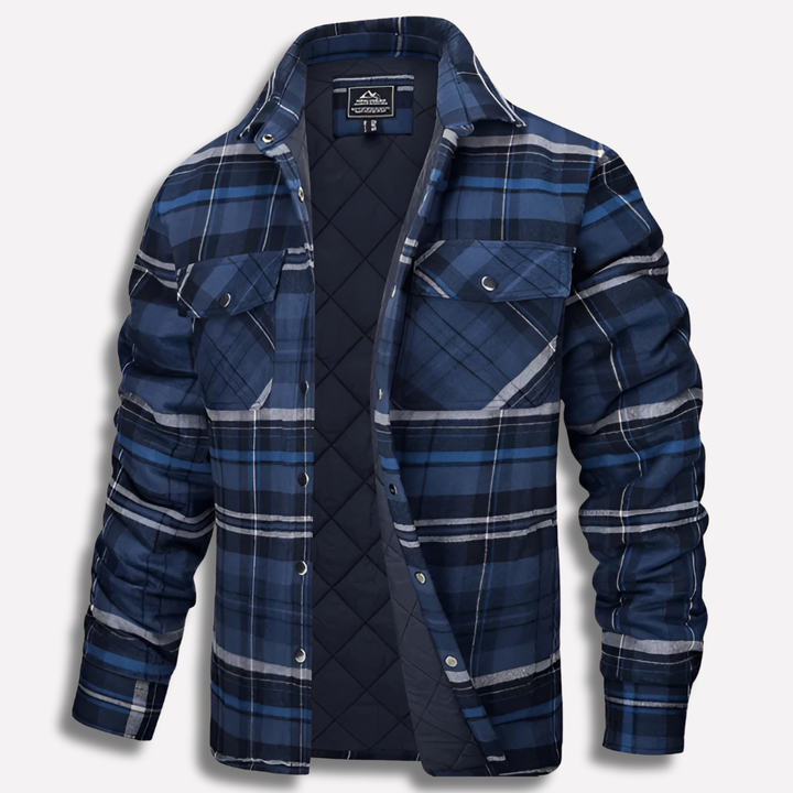 Bomull Sjekket Flanell Lumberjack Skjorte