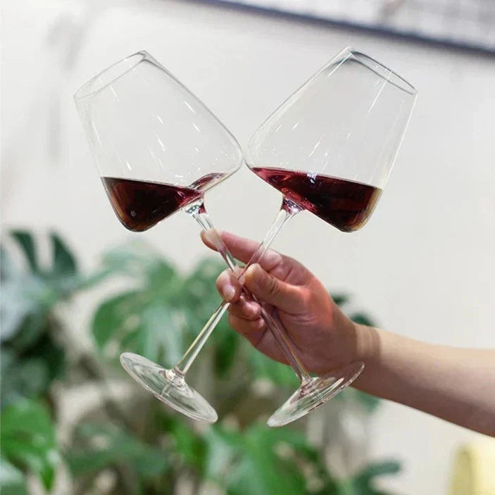Vinglass i krystall | LuxeSip | Håndlaget eleganse