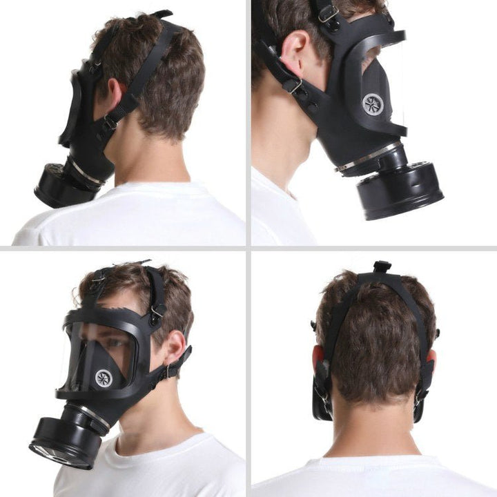 NRBC-multifiltermaske – med integrert fukting