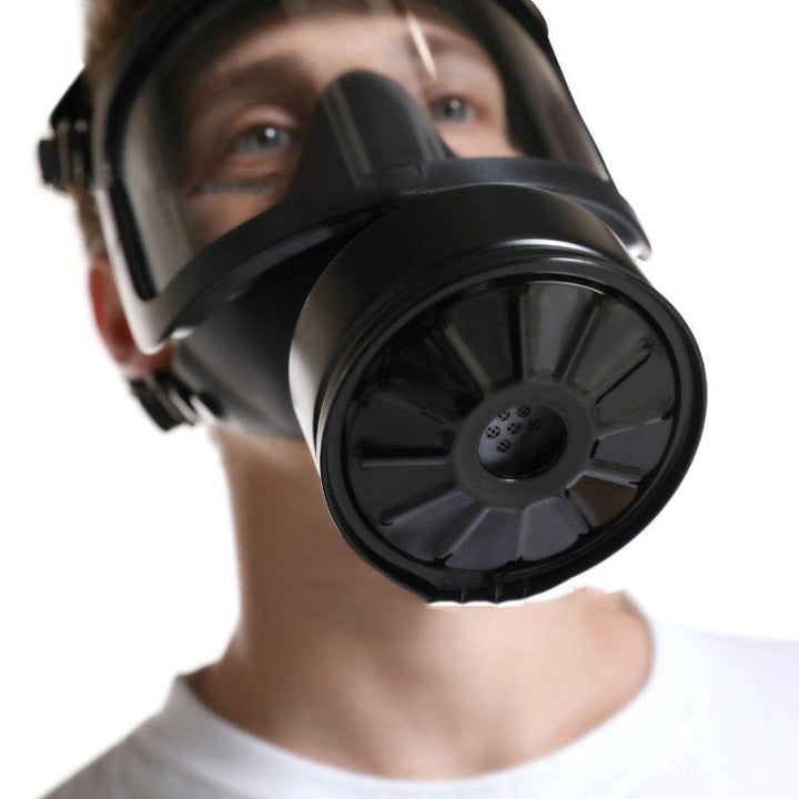 NRBC-multifiltermaske – med integrert fukting
