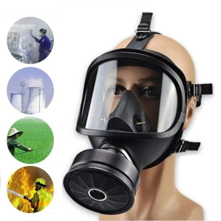 NRBC-multifiltermaske – med integrert fukting