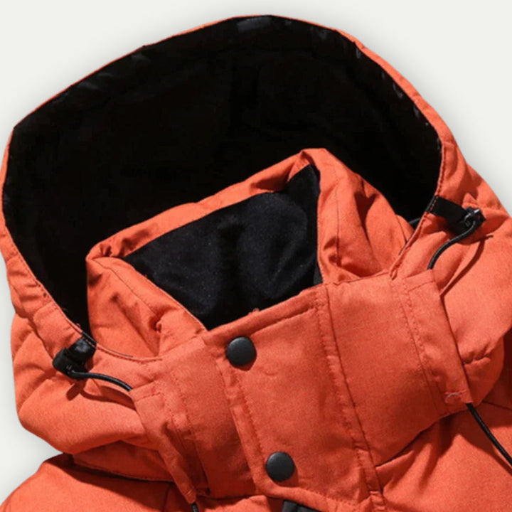 Vinterparkas for Menn - Glidelås & Hette | Vinterstil