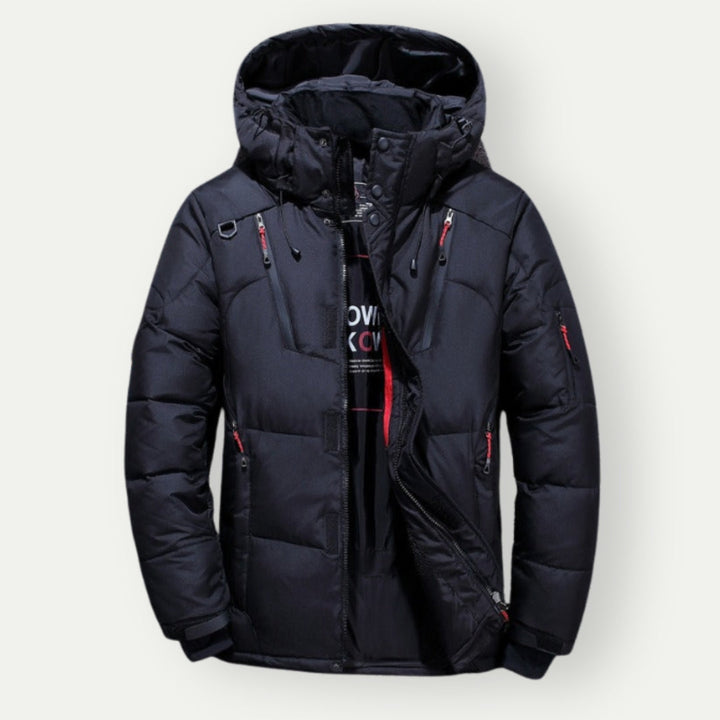 Vinterparkas for Menn - Glidelås & Hette | Vinterstil