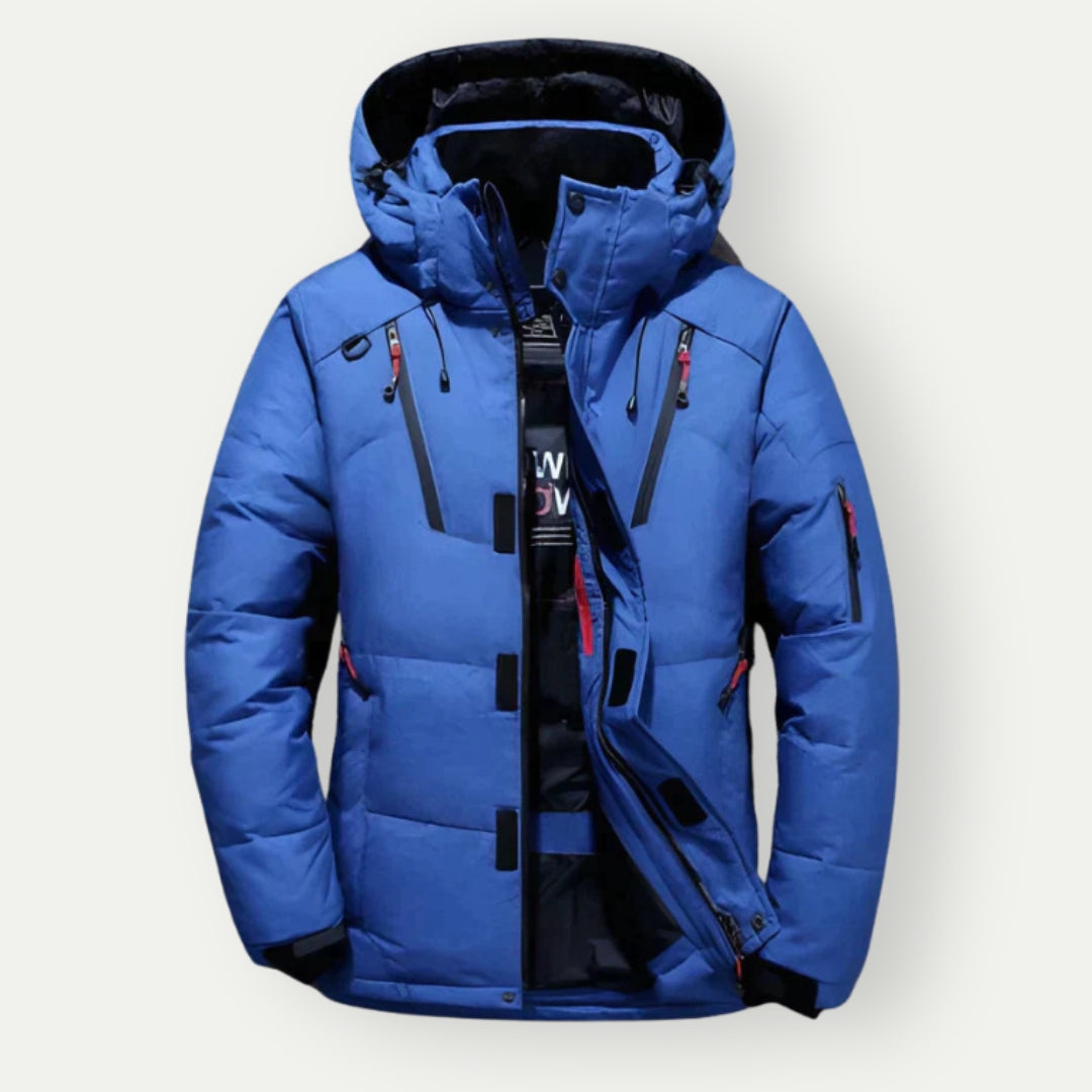 Vinterparkas for Menn - Glidelås & Hette | Vinterstil