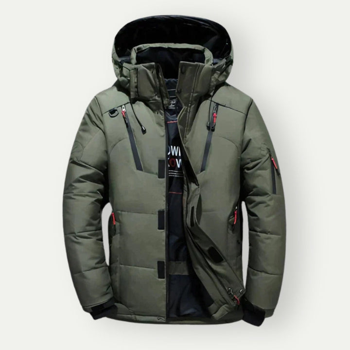 Vinterparkas for Menn - Glidelås & Hette | Vinterstil