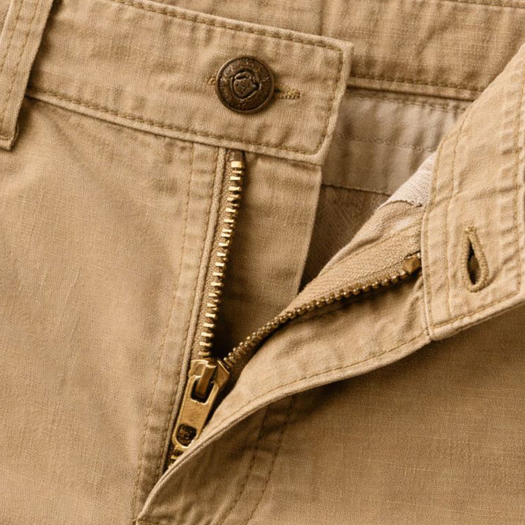 Cargoshorts for herre med klaffelommer