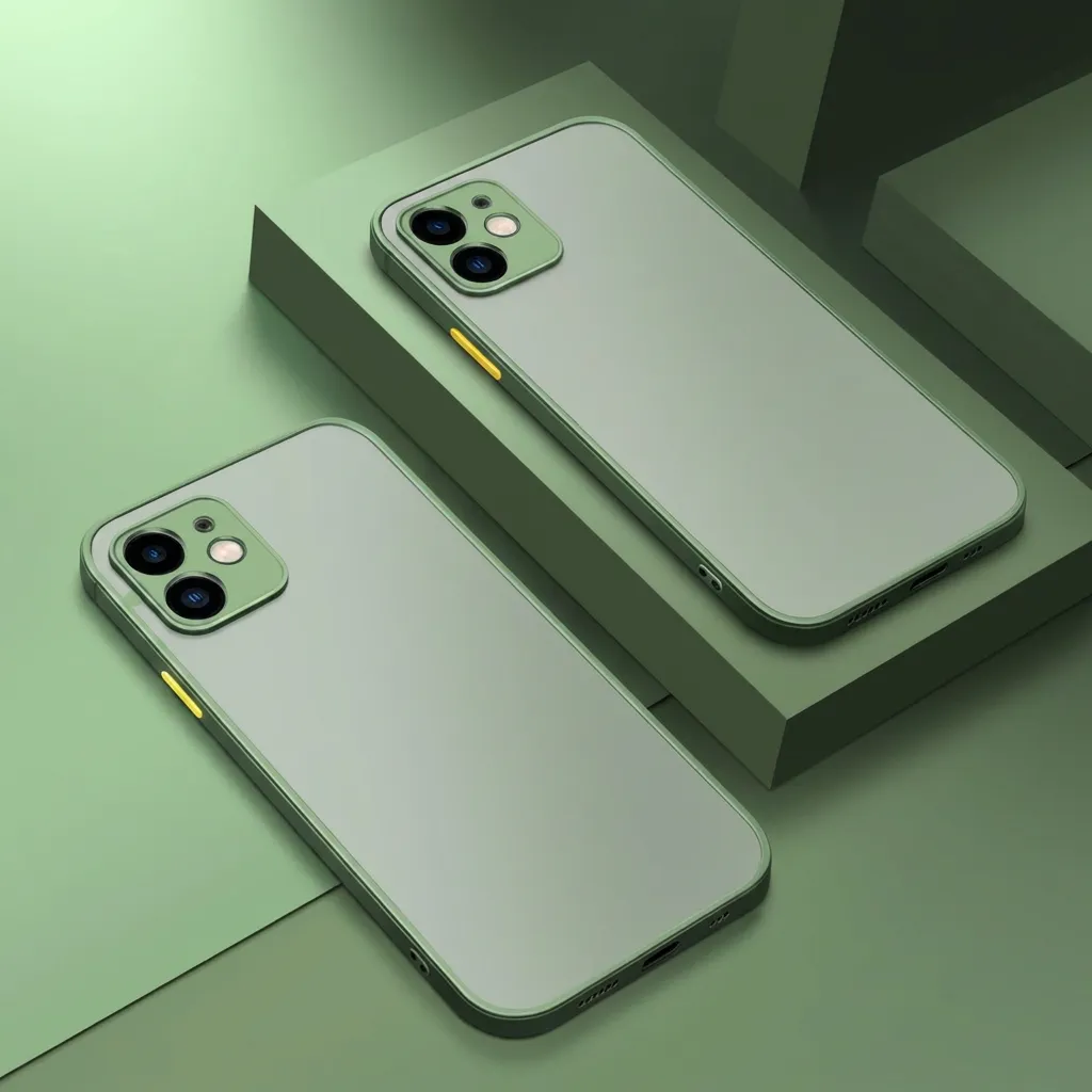 Minimalistisk Akryl Klar Telefon Deksel