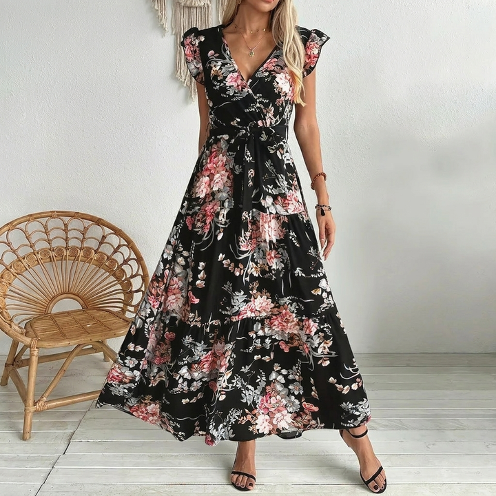 Elegant Kvinners Mote Kjole