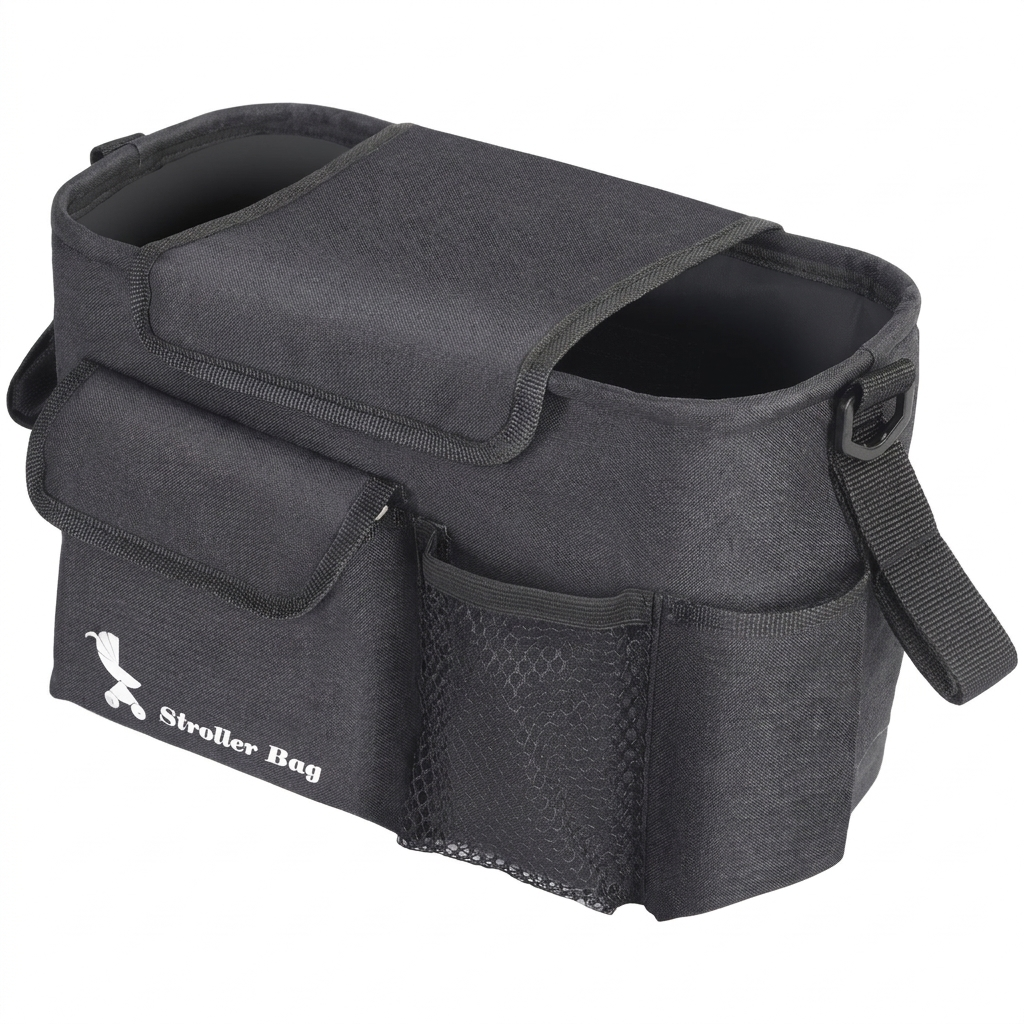 Multi-lomme Babyvogn Oppbevaringsbag