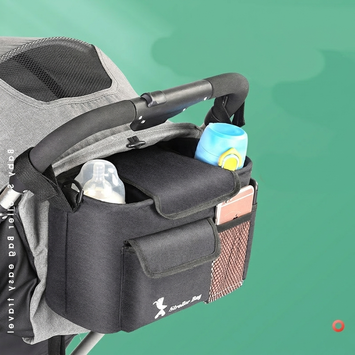 Multi-lomme Babyvogn Oppbevaringsbag