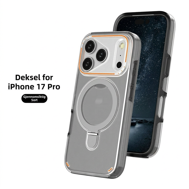 Magnetisk Kickstand Telefon Deksel