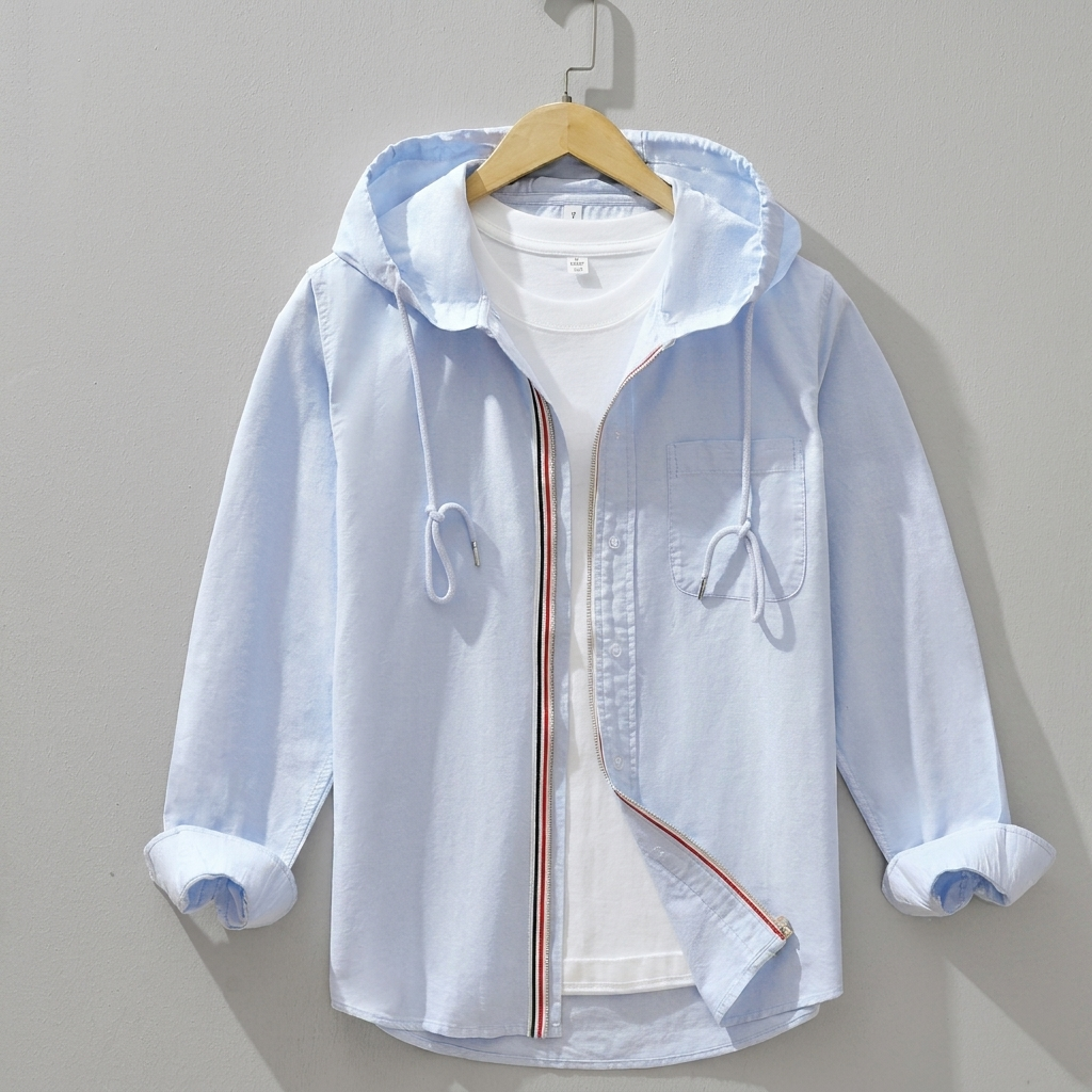 Moderne Overshirt med Lange ærmer til mænd