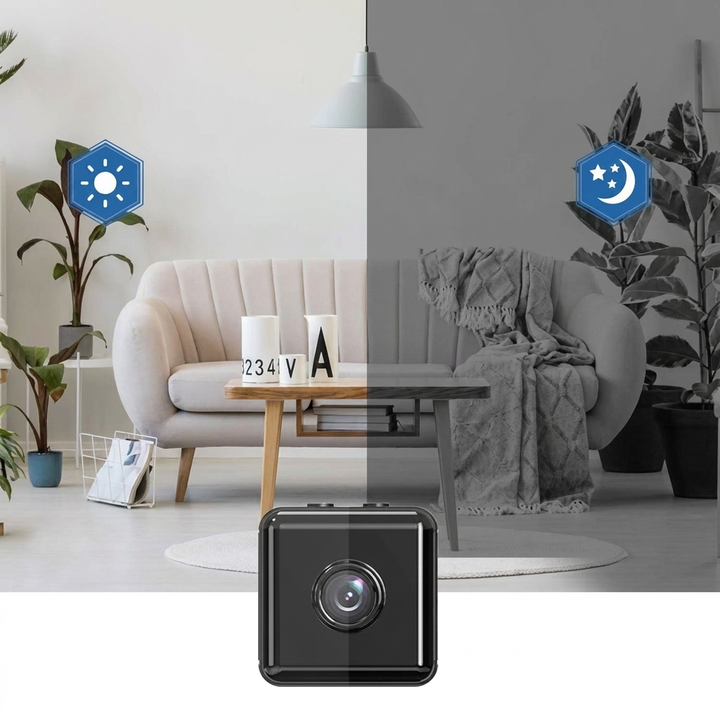 Trådløs 1080P Mini WiFi Sikkerhedskamera