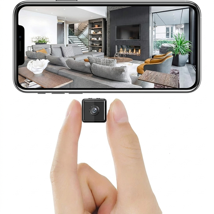 Trådløs 1080P Mini WiFi Sikkerhedskamera