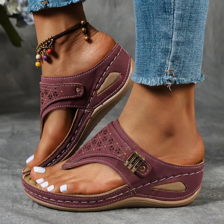Kvinners ortopediske gang-sandaler