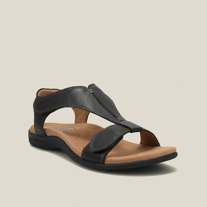 Kvinnens Plattform Wedge Stropp Sandaler