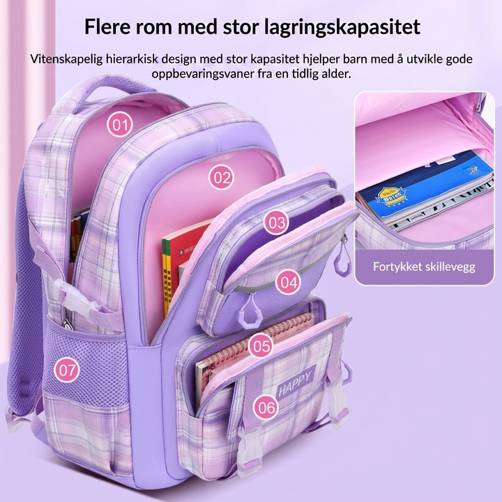 Skolesekk for Jenter