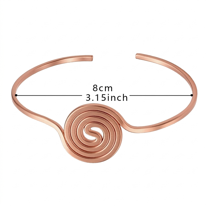 Justerbar ren kobber anklet