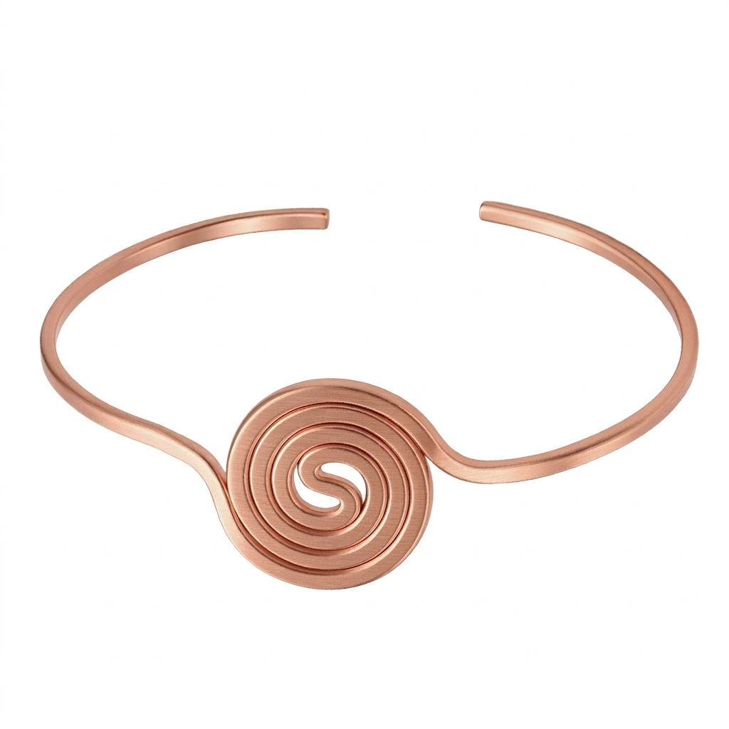 Justerbar ren kobber anklet