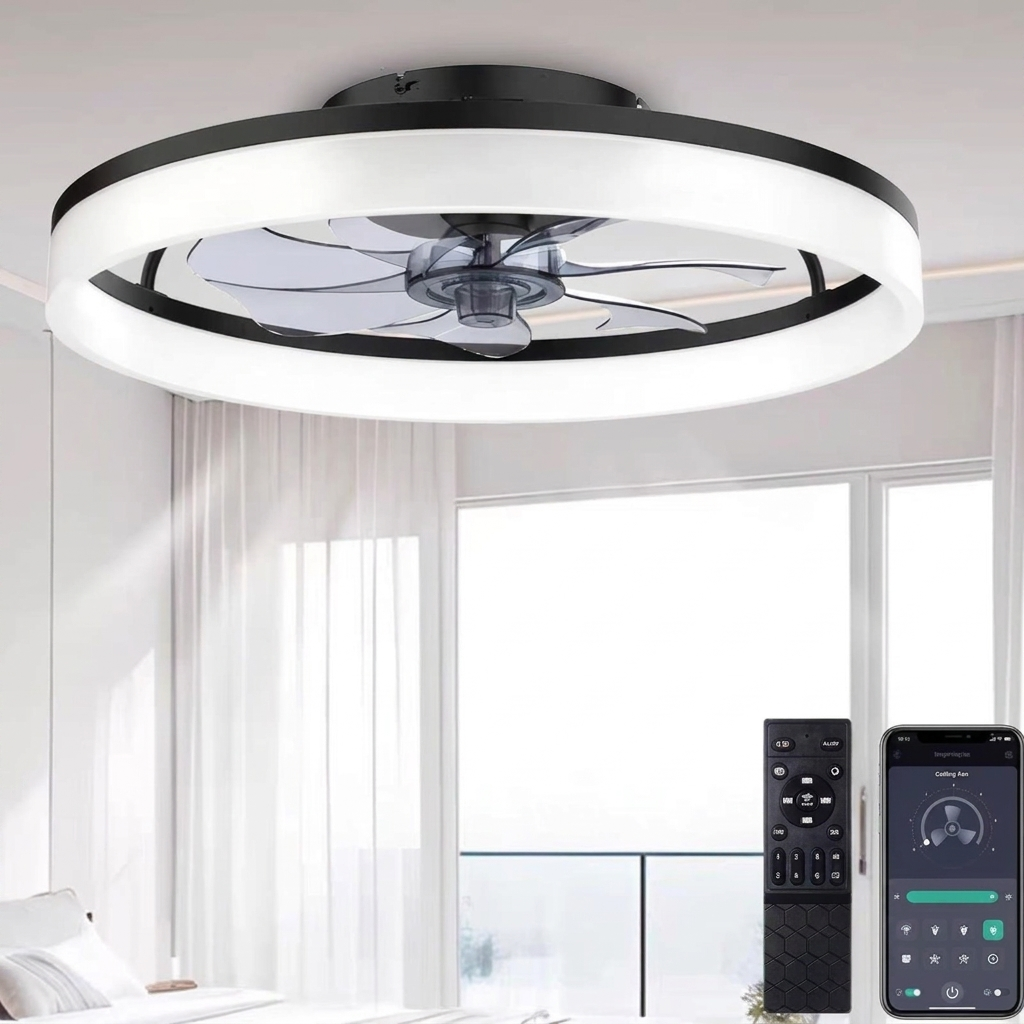 Nordisk Smart Vifte Lys