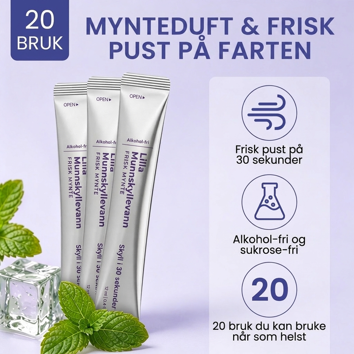 Mynt Portabel Munnskyll 20stk