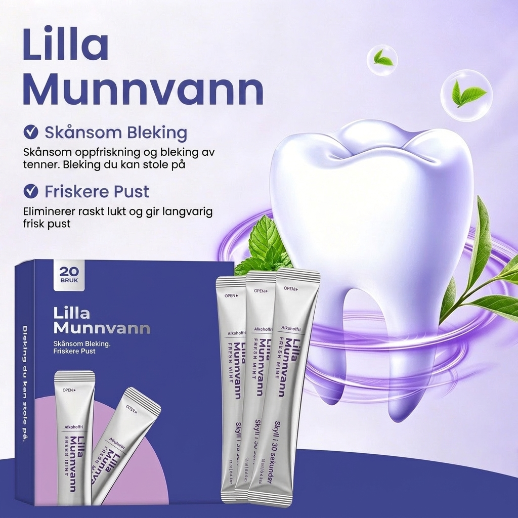 Mynt Portabel Munnskyll 20stk
