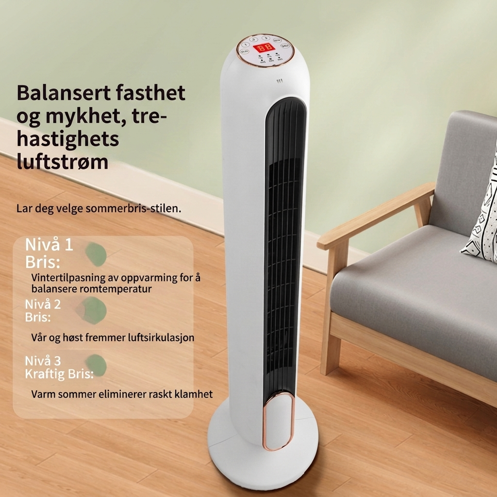 Smart Tårnvifte uten Vifteblader