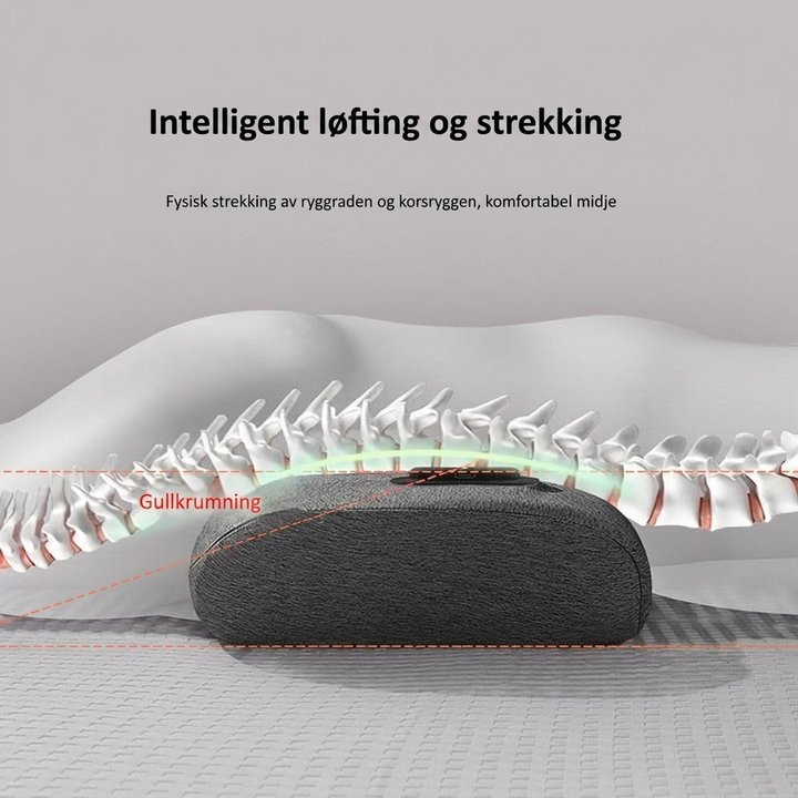3-i-1 Airbag Dynamisk Traction Lumbal Støtte Pad