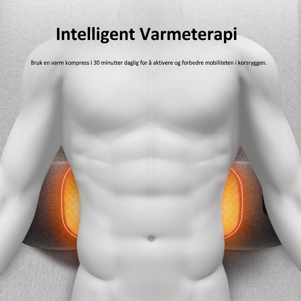 3-i-1 Airbag Dynamisk Traction Lumbal Støtte Pad