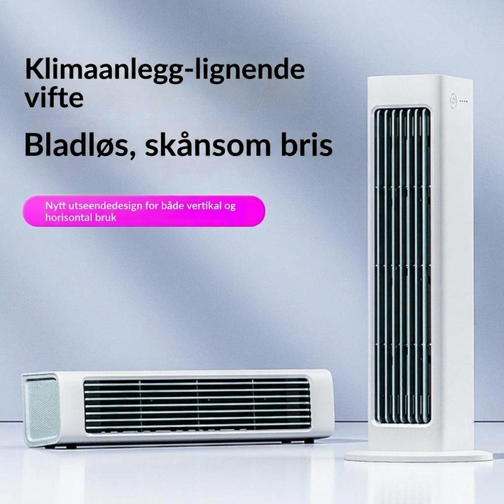Vegghengt & Skrivebords Ultra-Stille Tårn Kjølevifte