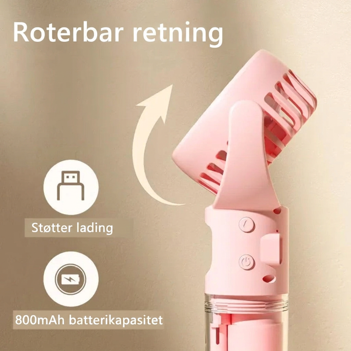 Bærbar USB Håndholdt Tåke Spray Vifte