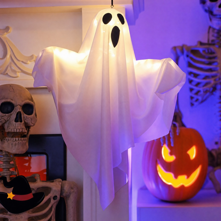 Halloween Lysende Spøkelse Dekorasjonsrekvisitt