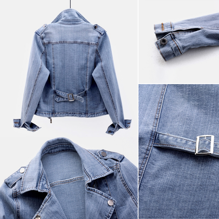 Kvinners Denim Jakke Tidloes Stil for Alle Sesonger
