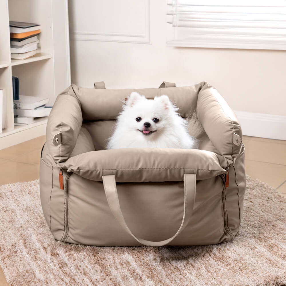 Komfortabelt vintersete for hund i bil – PawLuxury