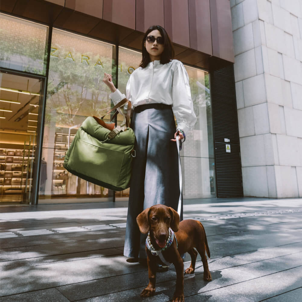 Komfortabelt vintersete for hund i bil – PawLuxury