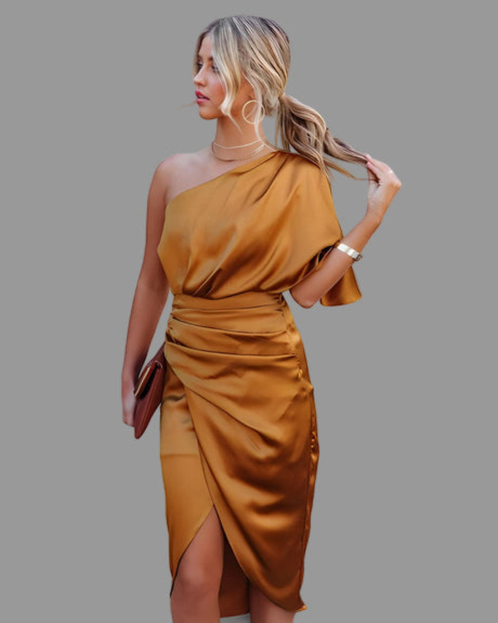 Moderne Kvinners Kjole – Ottilie Eleganse i Farger